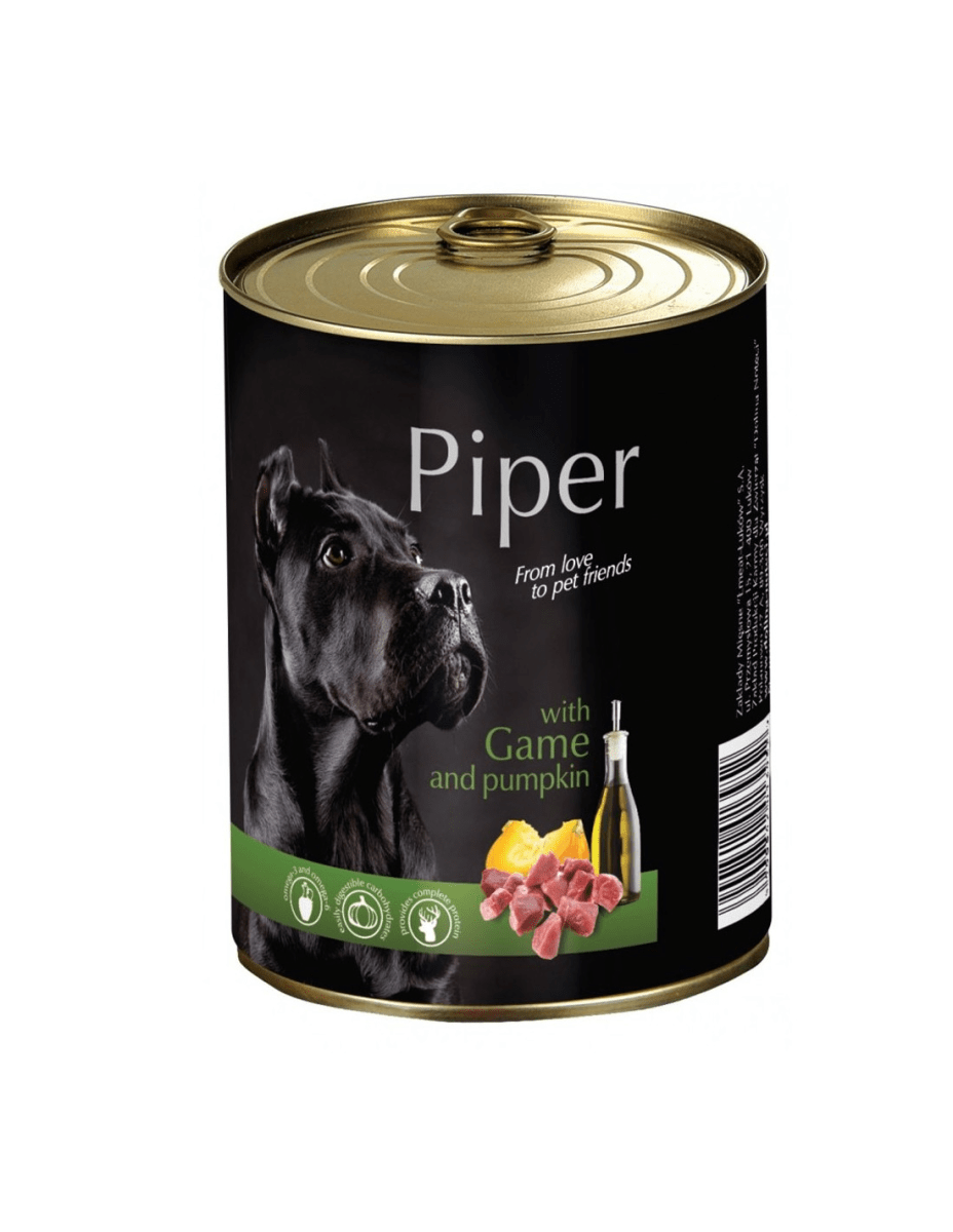 PIPER PERRO WITH GAME AND PUMPKIN 800 GR